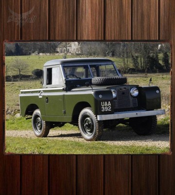 Металлическая табличка Land Rover Series II 88 Pickup